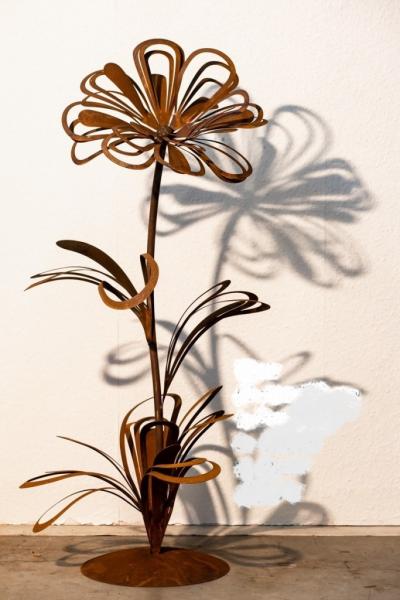 grosshandel-edelrost-blumen-stecker-gartendeko